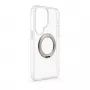 Evelatus Funda híbrida con MagSafe PC+TPU y soporte metálico 360 para Samsung Galaxy S26 Ultra, transparente