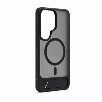 Evelatus Funda MagSafe de goma con soporte para Samsung Galaxy S26 Ultra - negra