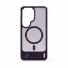 Evelatus Funda MagSafe de goma con soporte para Samsung Galaxy S26 Ultra - lila