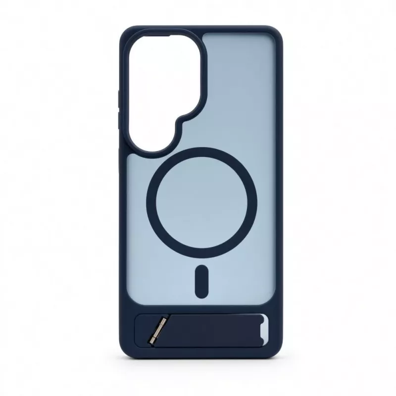 Evelatus Funda MagSafe engomada con soporte para Samsung Galaxy S26 Ultra Azul marino