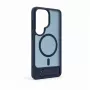 Evelatus Funda MagSafe engomada con soporte para Samsung Galaxy S26 Ultra Azul marino