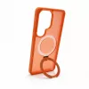 Evelatus Samsung Galaxy S26 Ultra Funda Shield con MagSafe y Soporte Anillo Mate Naranja