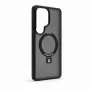 Evelatus Funda Shield para Samsung Galaxy S26 con MagSafe y soporte, anillo mate, negra