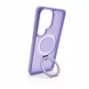 Evelatus Funda protectora para Samsung Galaxy S26 con MagSafe y soporte, anillo mate, lila lavanda