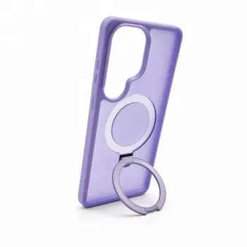 Evelatus Funda protectora para Samsung Galaxy S26 con MagSafe y soporte, anillo mate, lila lavanda