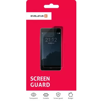 Evelatus Funda trasera de silicona Negra para Samsung Galaxy S7