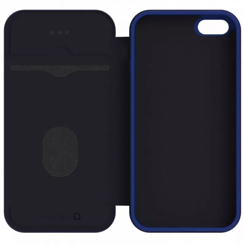 Evelatus Funda Tipo Libro para Samsung Galaxy S8 Azul Oscuro