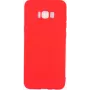 Evelatus Samsung Galaxy S8 Plus Nano Silicone Case Soft Touch TPU Rojo