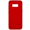 Evelatus Funda de silicona roja para Samsung Galaxy S8