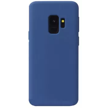 Evelatus Samsung Galaxy S9 Funda de silicona Nano Soft Touch TPU Azul medianoche