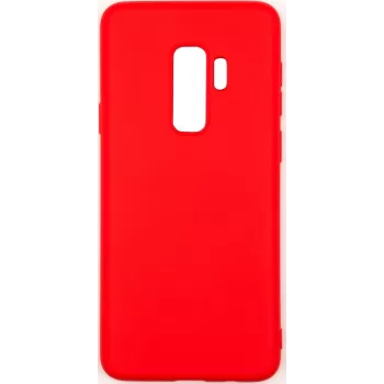 Evelatus Samsung Galaxy S9 Funda de silicona Nano Soft Touch TPU roja