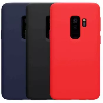 Evelatus Samsung Galaxy S9 Plus funda de nano silicona Soft Touch TPU Negro