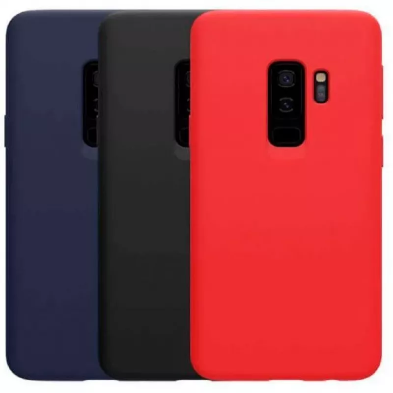 Evelatus Samsung Galaxy S9 Plus funda de nano silicona Soft Touch TPU Negro