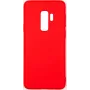 Evelatus Samsung Galaxy S9 Plus Funda Nano Silicona Soft Touch TPU Rojo