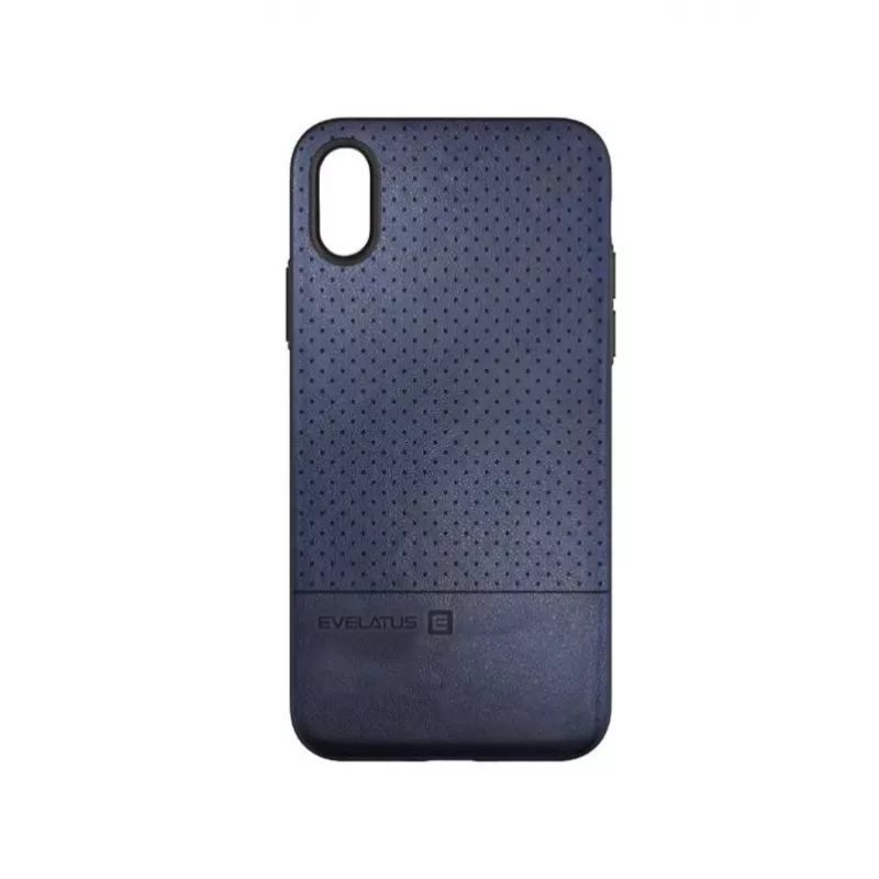 Evelatus Samsung Galaxy S9 Plus Funda TPU con placa metálica para soporte magnético de móvil - azul