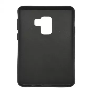 Evelatus Samsung Galaxy S9 funda TPU con placa metálica para soporte magnético para móvil azul