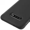 Evelatus Funda de silicona Premium Soft Touch para Samsung S10e negra
