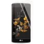 EVELATUS funda trasera de silicona para LG K8 (2016) - negra