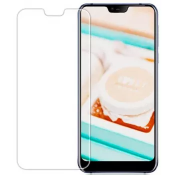 Evelatus Funda trasera de silicona para Nokia 7.1 - Negra
