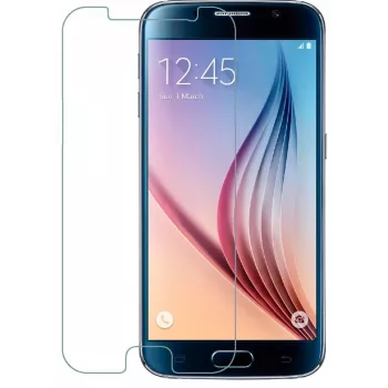 Evelatus Funda trasera de silicona para Samsung Galaxy S6 G920 - negra