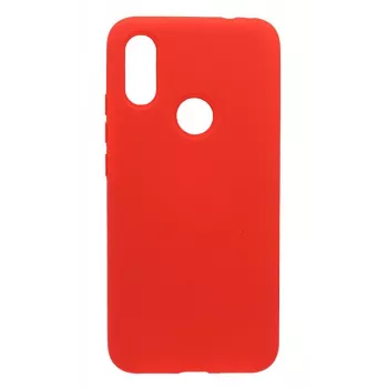 Evelatus Funda de silicona para Xiaomi Redmi Note 7 - roja
