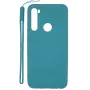 Funda de silicona Soft Touch Evelatus con correa para Xiaomi Redmi Note 8 / Redmi Note 8 2021 azul