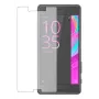 Evelatus Funda trasera de silicona negra para Sony Xperia X Performance