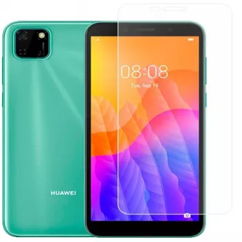 Evelatus Protector de pantalla de cristal templado para Huawei Y5P 2020, 0,33 mm, transparente, antiestático, Japan Glue
