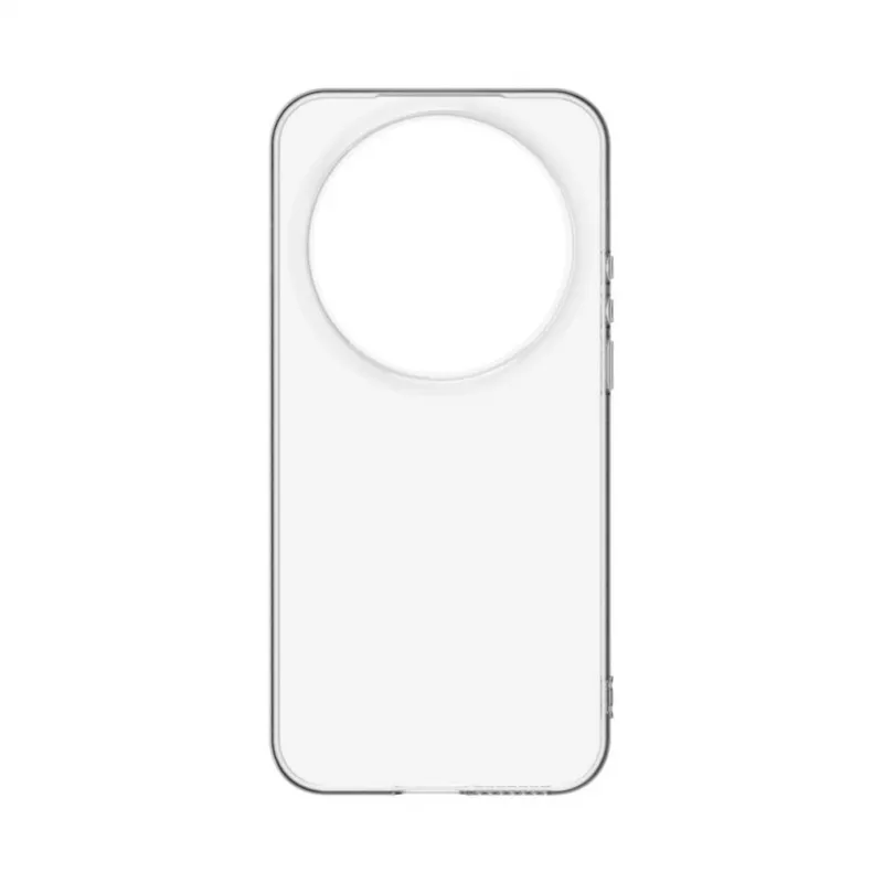 Evelatus Funda de silicona transparente para Xiaomi 17 Ultra 1,5 mm TPU Transparente