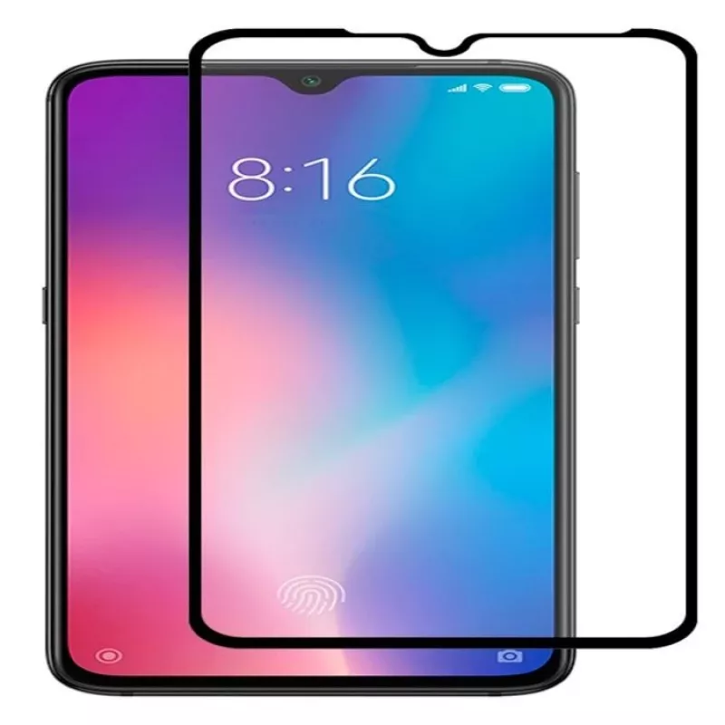 Evelatus Xiaomi Mi 9 2.5D Full Cover Japan Glue Glass Anti-Static protector de pantalla