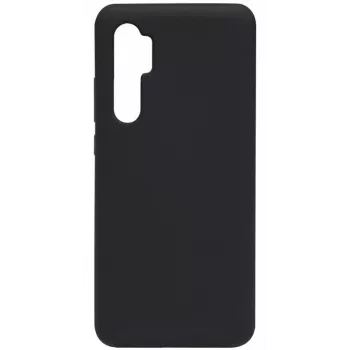 Evelatus Xiaomi Mi Note 10 Lite Funda de silicona Nano Soft Touch TPU Negro