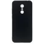 Evelatus Funda de Silicona Nano Soft Touch TPU Negra para Xiaomi Redmi 5 Plus