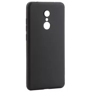 Evelatus Funda de Silicona para Xiaomi Redmi 5 Negra