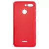 Evelatus Funda de silicona Nano Soft Touch TPU para Xiaomi Redmi 6 roja