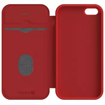 Funda libro Evelatus Xiaomi Redmi 6 Pro / Mi A2 Lite rojo vino