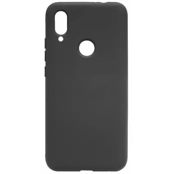Evelatus Xiaomi Redmi 7 Funda Nano Silicona Soft Touch TPU Negra