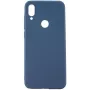 Evelatus Funda de silicona Nano Soft Touch TPU para Xiaomi Redmi 7 Azul oscuro
