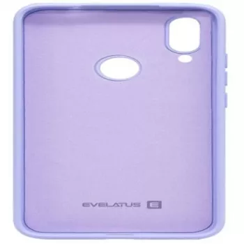 Evelatus Funda de silicona Nano Soft Touch TPU para Xiaomi Redmi 7 lila claro