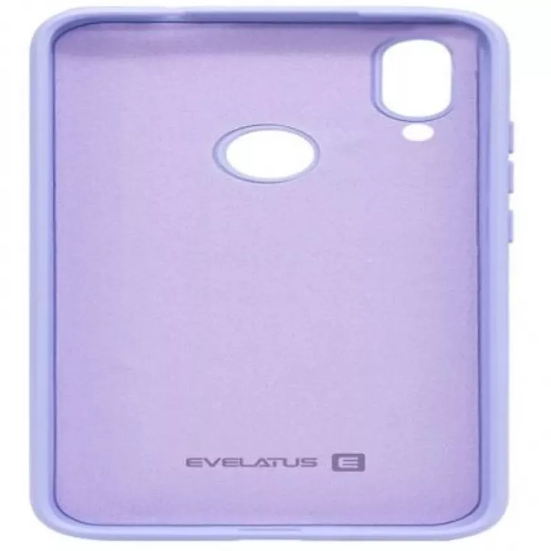 Evelatus Funda de silicona Nano Soft Touch TPU para Xiaomi Redmi 7 lila claro