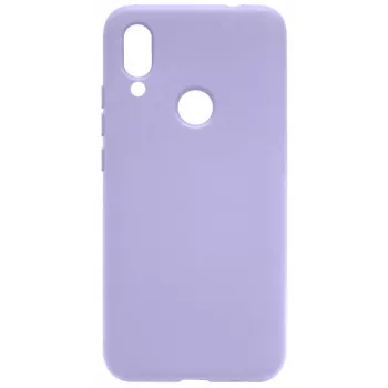 Evelatus Funda de silicona Nano Soft Touch TPU para Xiaomi Redmi 7 lila claro