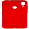 Evelatus Xiaomi Redmi 7 funda de nano silicona Soft Touch TPU roja