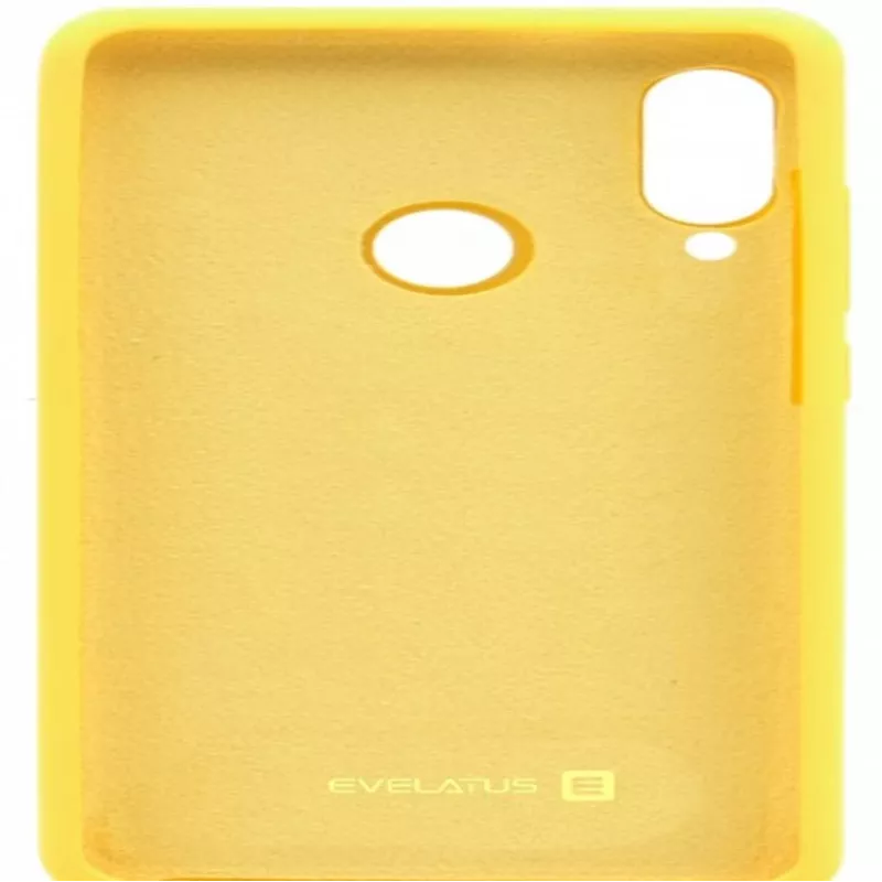 Evelatus Xiaomi Redmi 7 Nano Silicone funda Soft Touch TPU amarilla