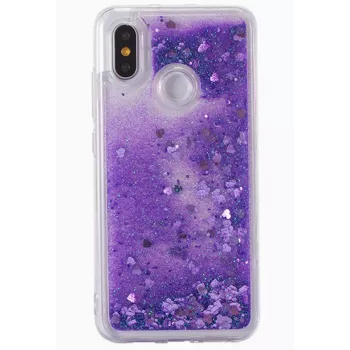 Evelatus Funda Shining Quicksand para Xiaomi Redmi 7 morada