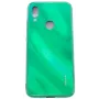 Evelatus Xiaomi Redmi 7 Funda Cristal Templado Water Ripple Full Color Electroplating Verde