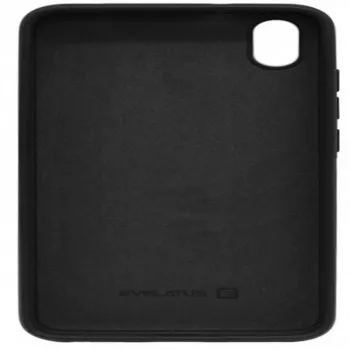 Evelatus Funda de silicona blanda para Xiaomi Redmi 7a negra