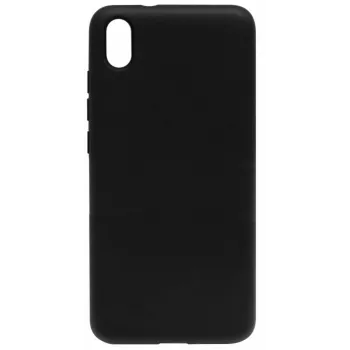 Evelatus Funda de silicona blanda para Xiaomi Redmi 7a negra