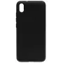 Evelatus Funda de silicona blanda para Xiaomi Redmi 7a negra