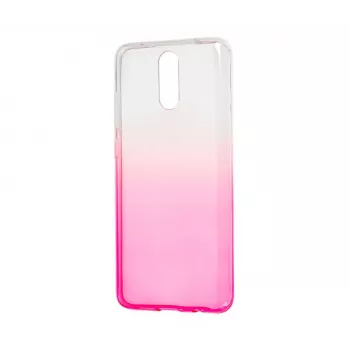 Evelatus Xiaomi Redmi 8 funda TPU degradada rojo rosado