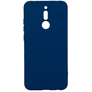 Evelatus Xiaomi Redmi 8 Funda Nano Silicona Soft Touch TPU Azul
