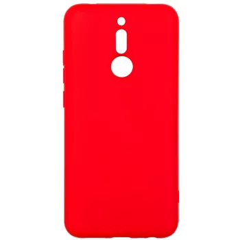 Evelatus Xiaomi Redmi 8 Funda de silicona Nano Soft Touch TPU roja
